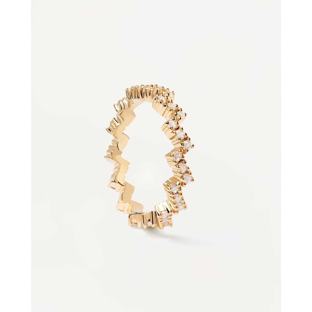 P D Paola Bague pour femme 925 Argent or Bague