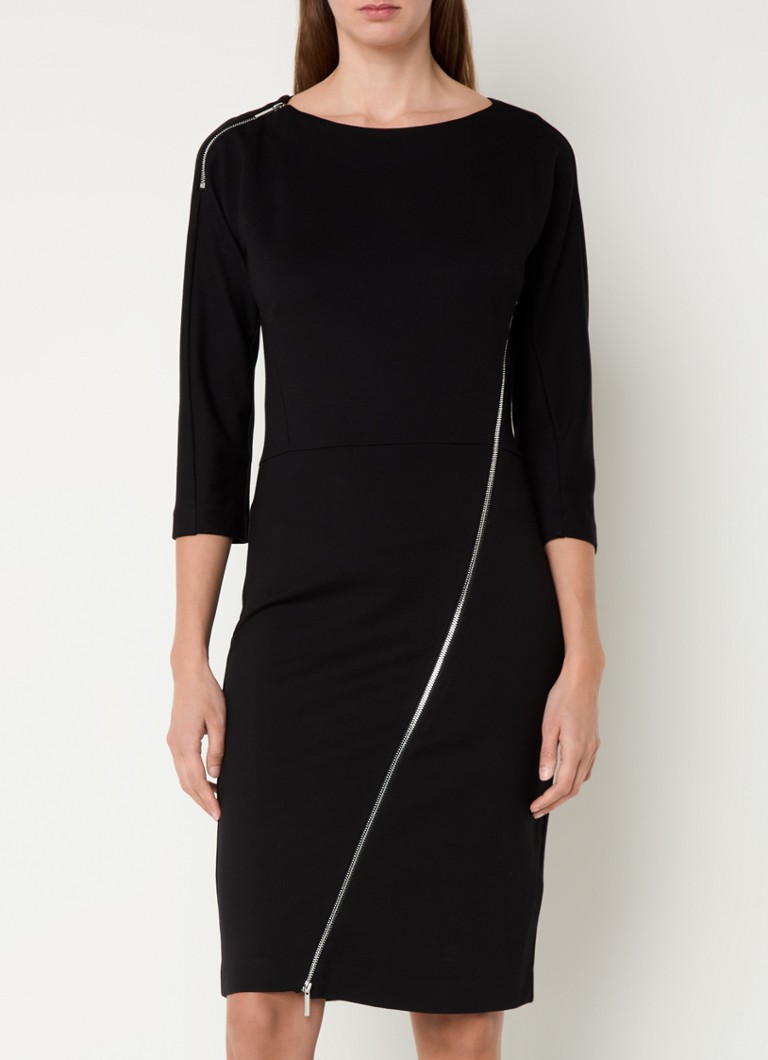 Claudia Sträter Mini dress with zipper detail