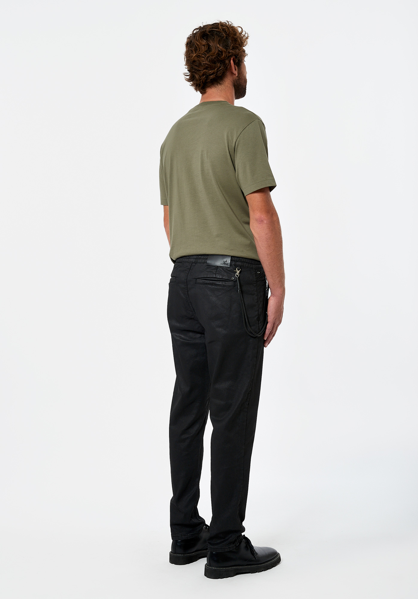 RANDY  Pantalon jogger enduit Homme