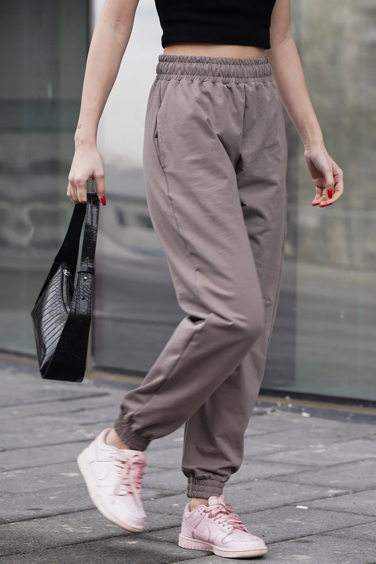 Madmext  Geräucherte Comfort Fit Basic-Jogginghose Mg1635