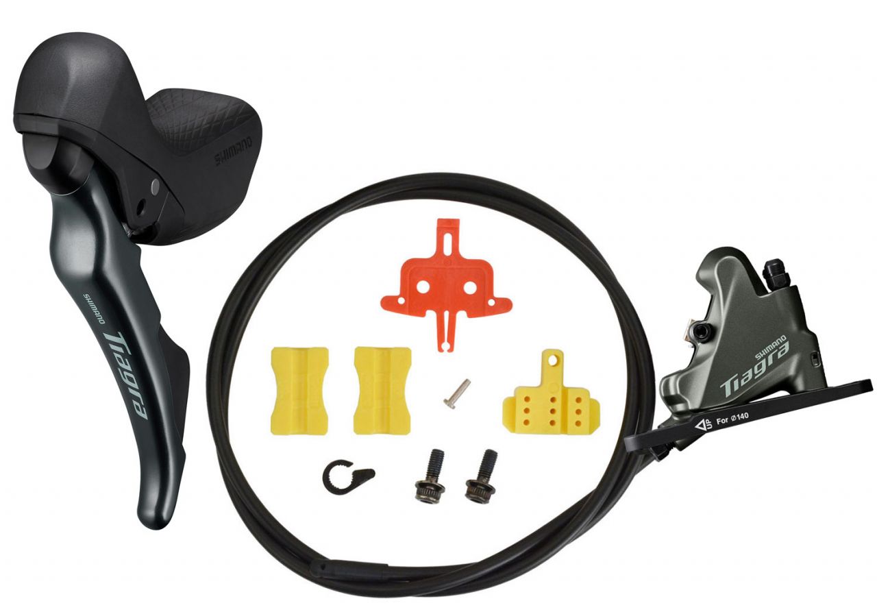Shimano TIAGRA ST-4720+BR-4770 2-fach Scheibenbremse vorne kaufen | Bike-Discount