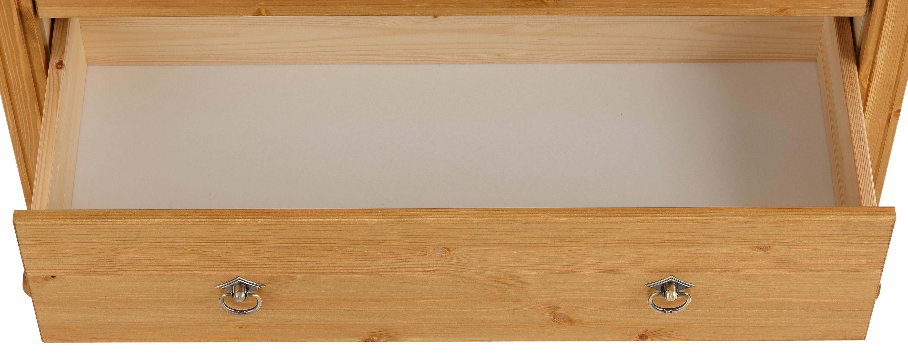 Home affaire Schubkastenkommode Tessin, Breite 90 cm, aus Kiefer massiv
