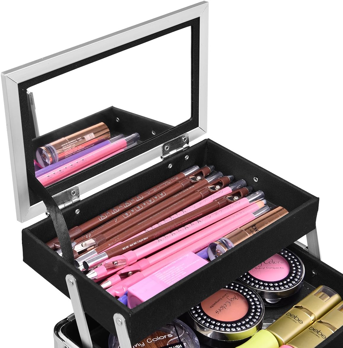 Costway COSTWAY Beauty Case Schminkkoffer Kosmetikkoffer