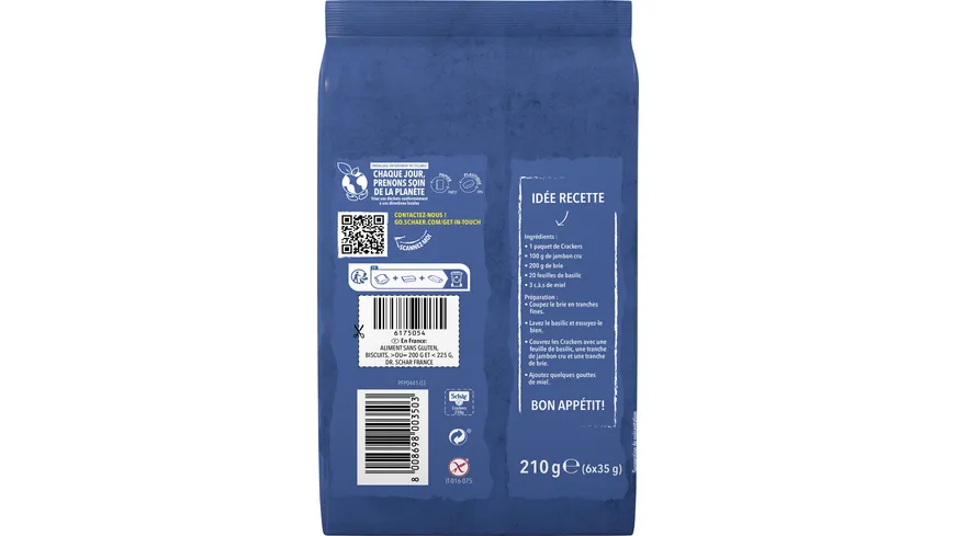 Schär Crackers 210 g
