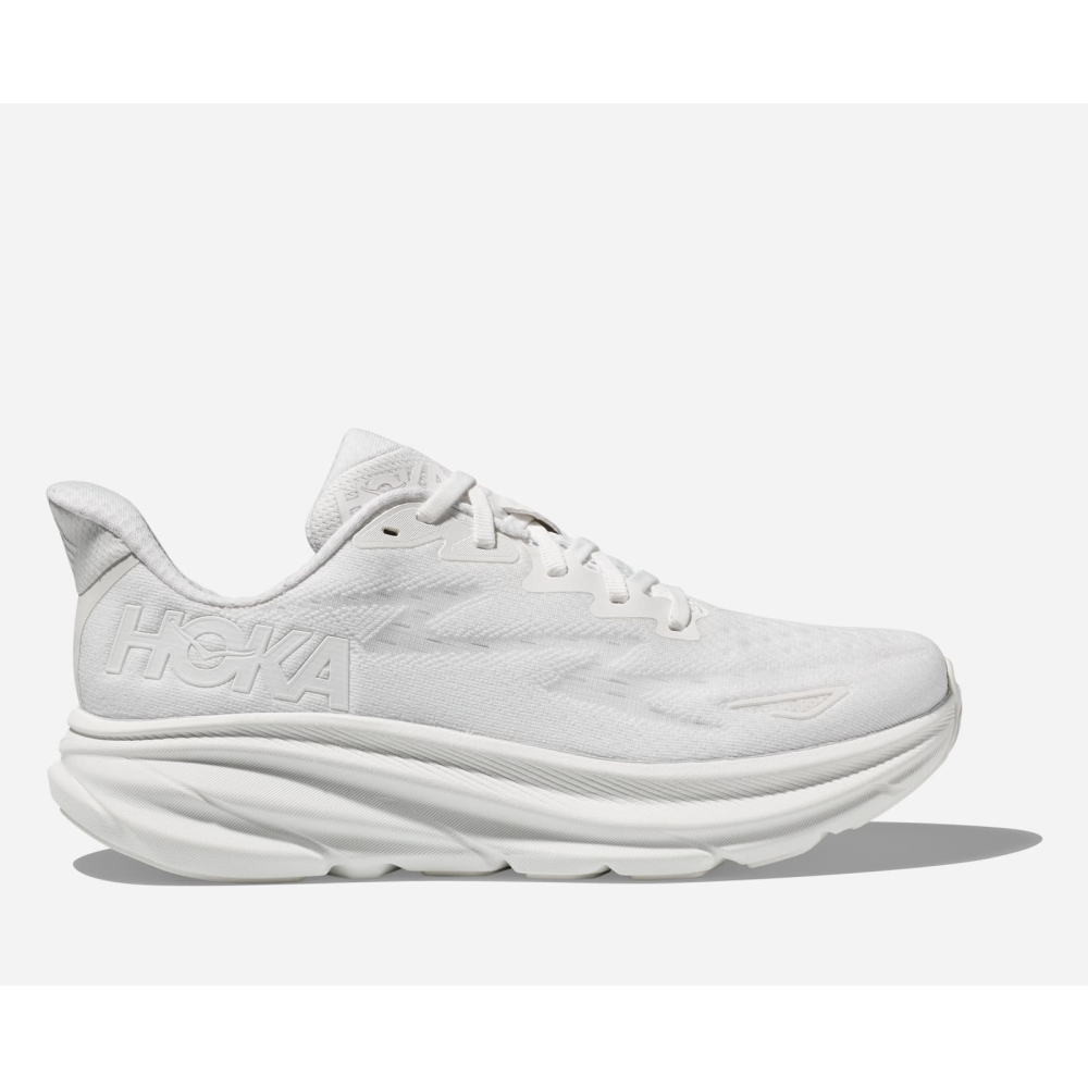 Hoka Clifton 9 1127896-WWH / weiss