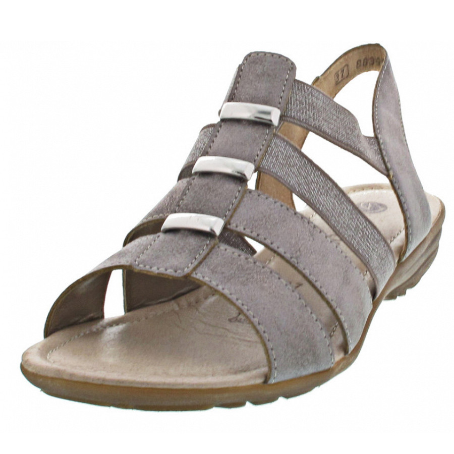 Remonte Damen Schnürbooty R3644-90 Grau grey/antique-silver