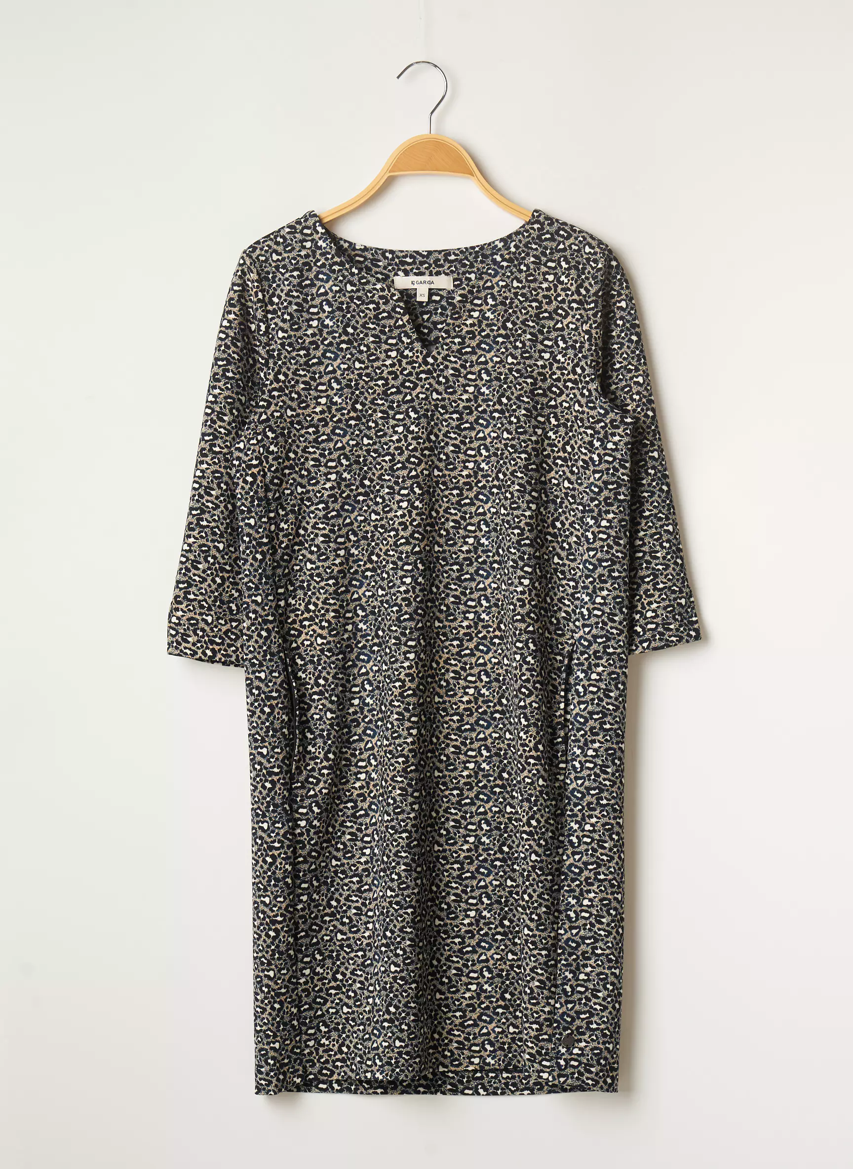 Garcia Robes Mi Longues Femme couleur gris
