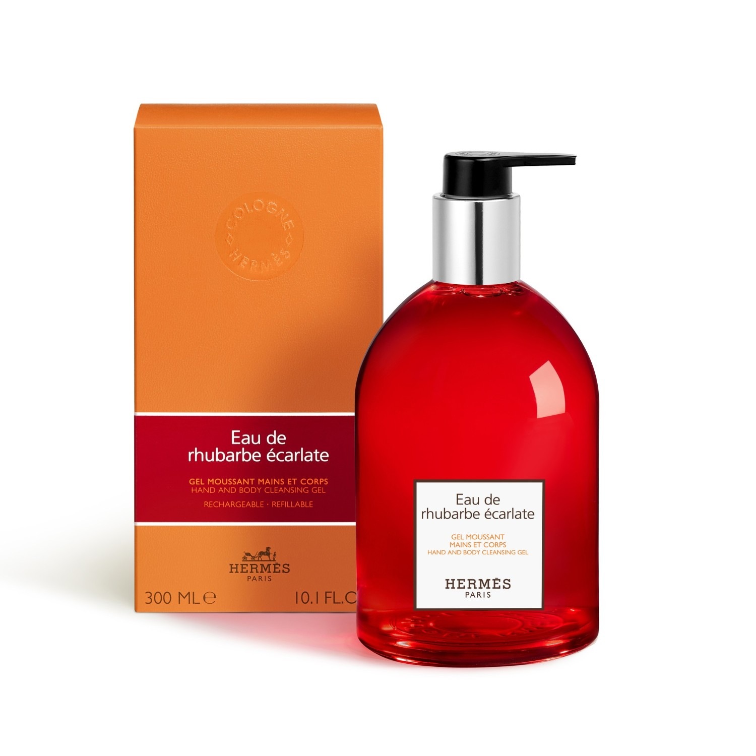 HERMÈS Scharlachrotes Rhabarberwasser