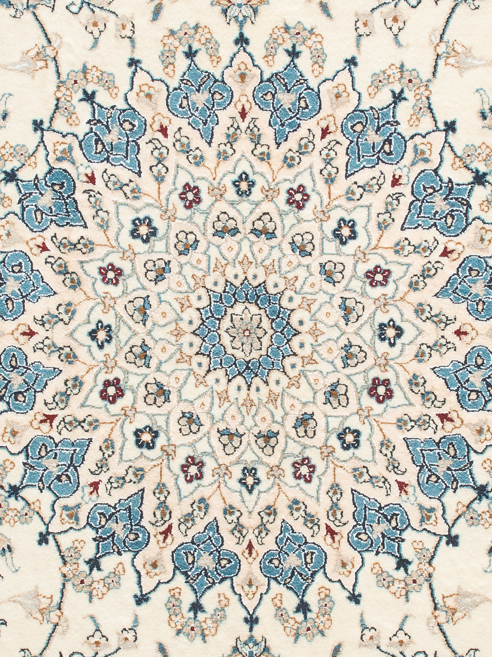Kaschmar Nain 12 Lah ca. 242 x 358 cm, Unikat / Einzelstück