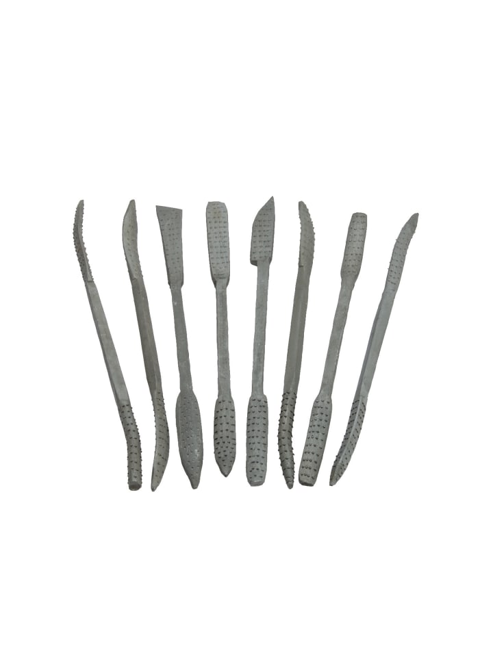 Corvus Raspelset 8tlg. für Kinder in silber günstig kaufen onesize