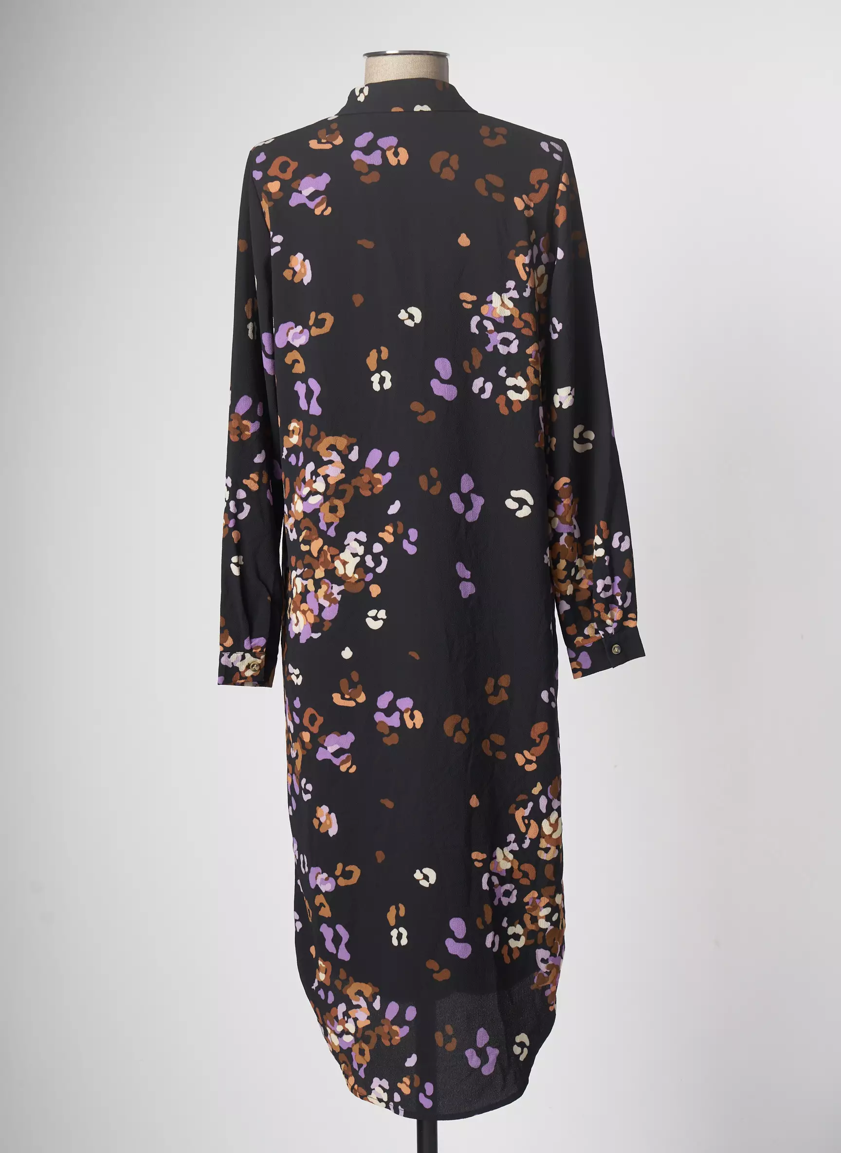 Vero Moda Robes Mi Longues Femme couleur noir