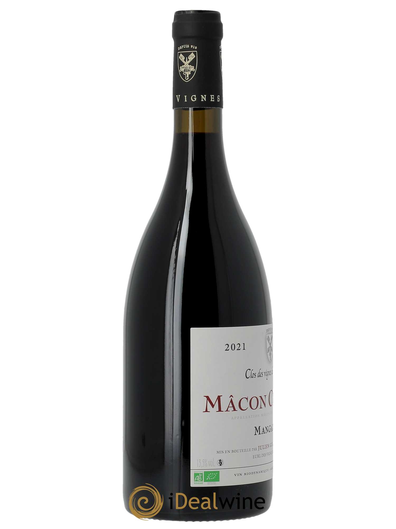 Mâcon-Cruzille Manganite Les Vignes du Maynes  2021 - Lot de 1 Bouteille