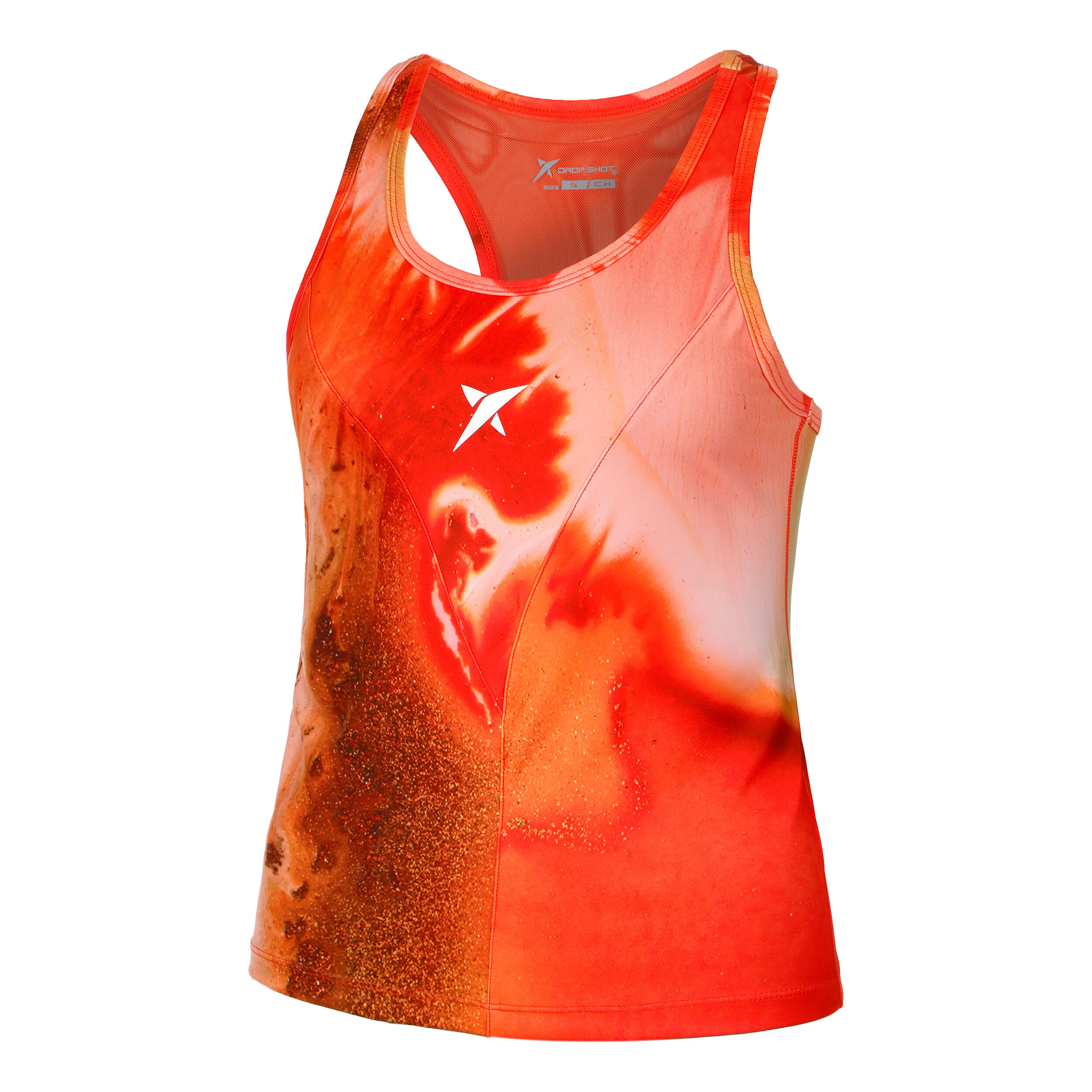 Maira Tank-Top Damen - Orange