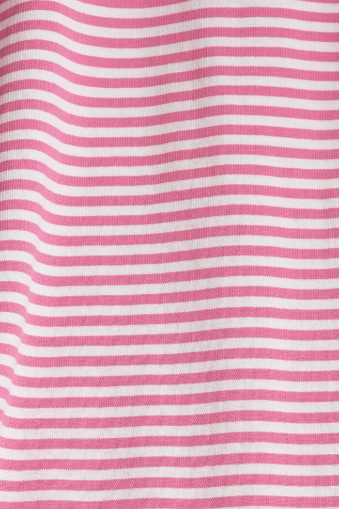 T-Shirt mit Streifen aus Bio-Baumwolle