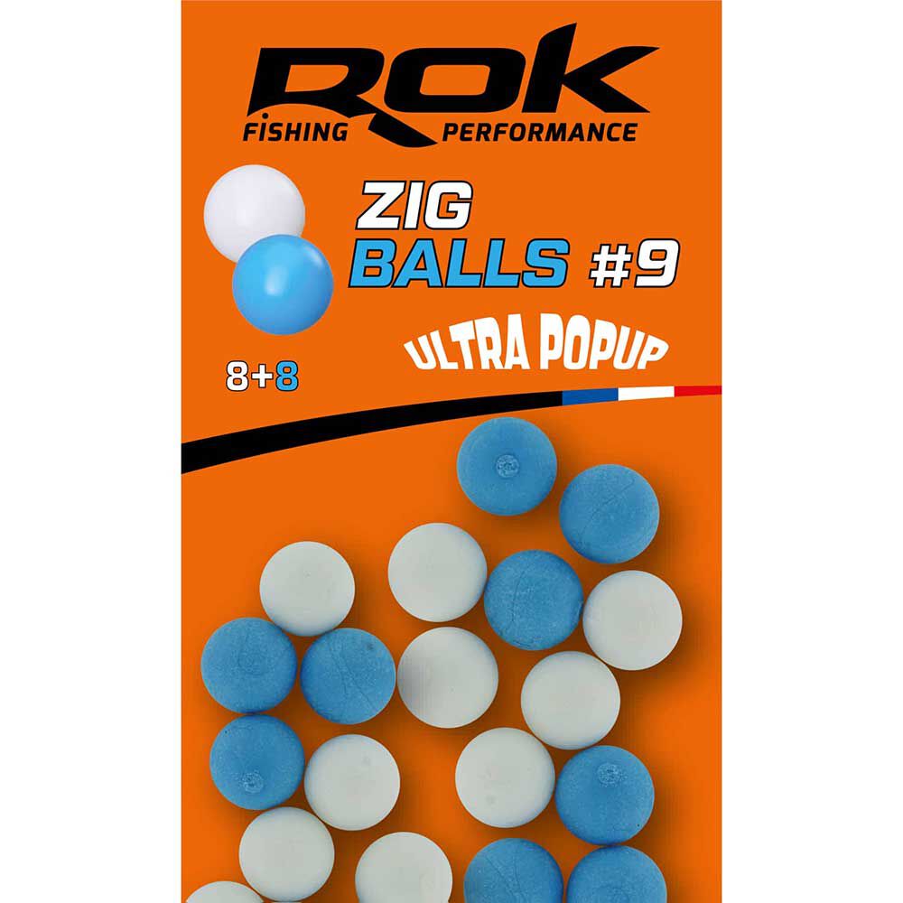 Rok Zig bumbiņas mākslīgās ēsmas 9 mm x 16