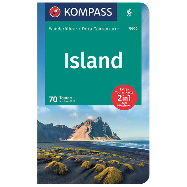 Kompass - Island - Wanderführer