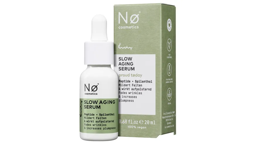 Nø Cosmetics proud tøday Slow-Aging Serum 20 ml