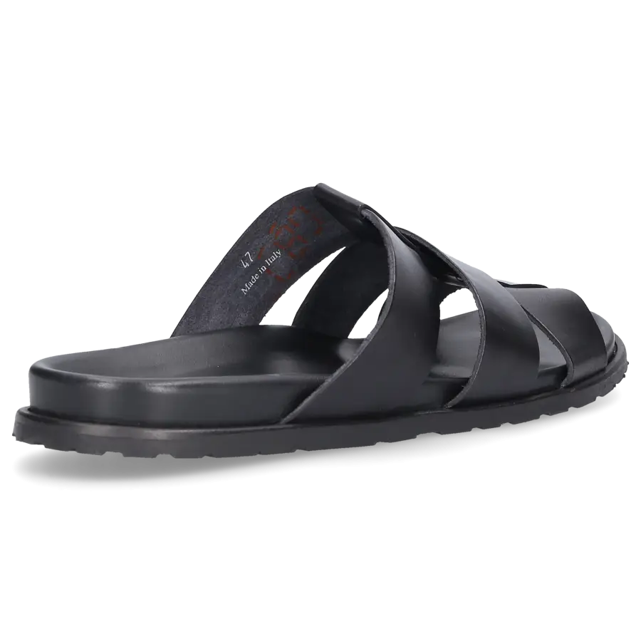 Budapester - Sandalen M6857 Kalbsleder - schwarz