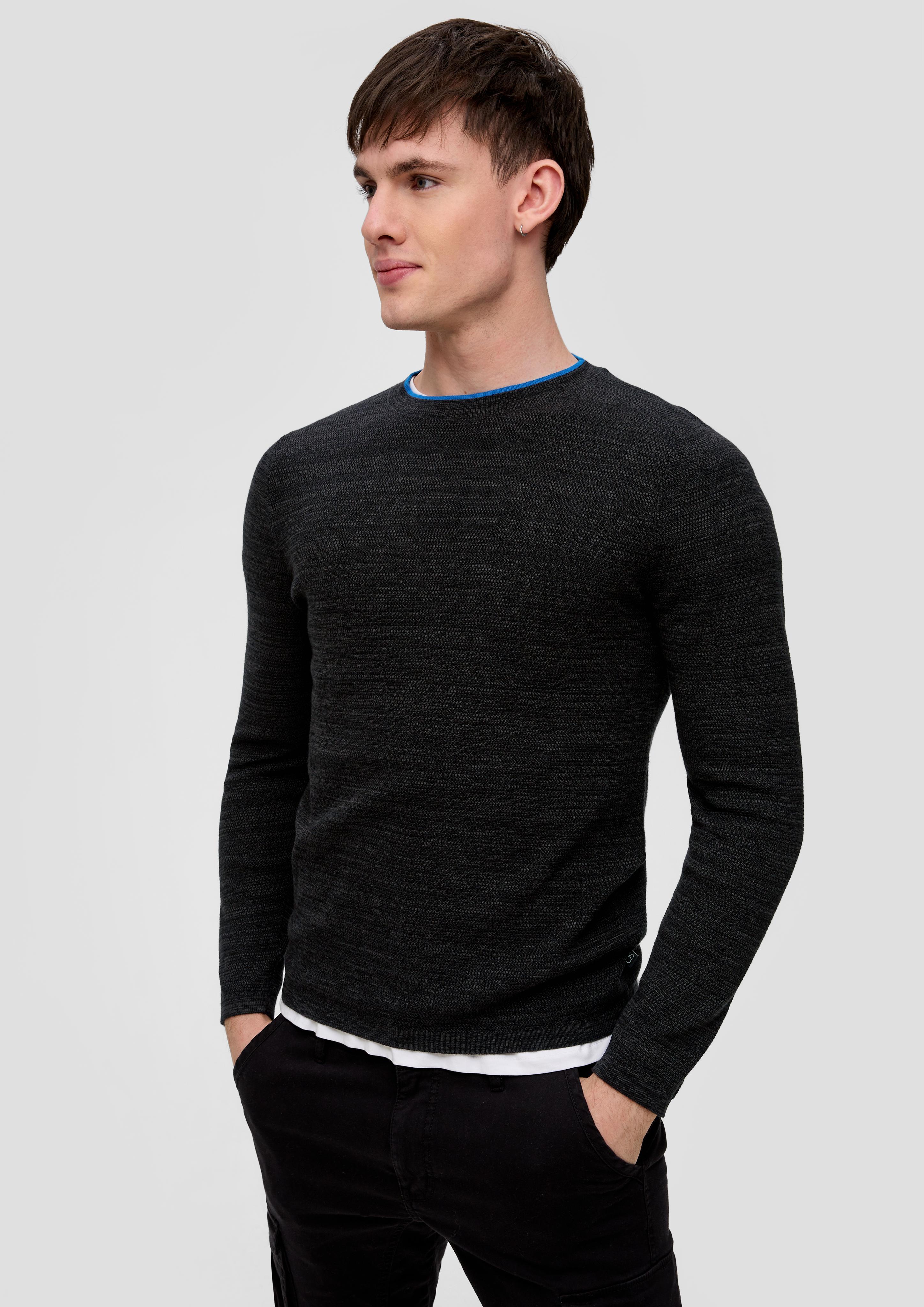 Strickpullover aus reiner Baumwolle  2138544-99W0