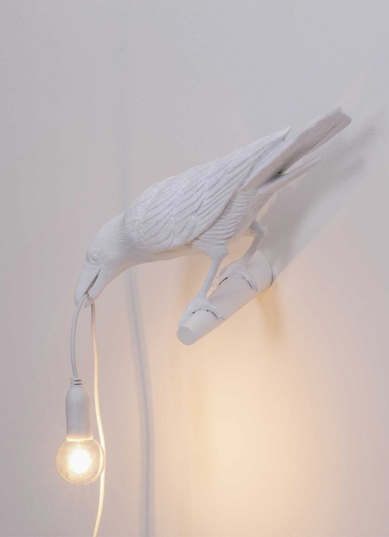Seletti Bird Looking wall lamp left 32.8 x 14.5 x 12.3 cm