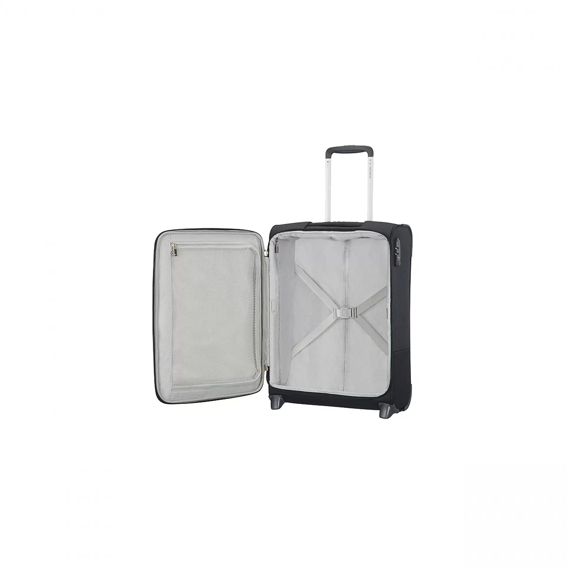 Samsonite Upright mit 2 Rollen 55\/20 Breite 40cm Base Boost XS 41 Liter