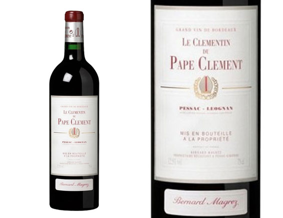 Clémentin du Château Pape Clément Rouge 2021 Bordeaux Pessac-Léognan