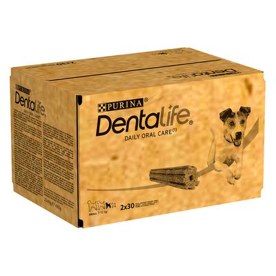 PURINA Dentalife Tägliche Zahnpflege-Snacks für kleine Hunde (7-12 kg)