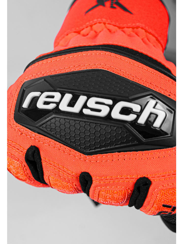 Reusch Fingerhandschuhe Worldcup Warrior R-TEX® XT in 7809 black / fluo red günstig kaufen