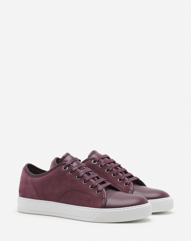 SNEAKERS DBB1 EN CUIR ET SUEDE