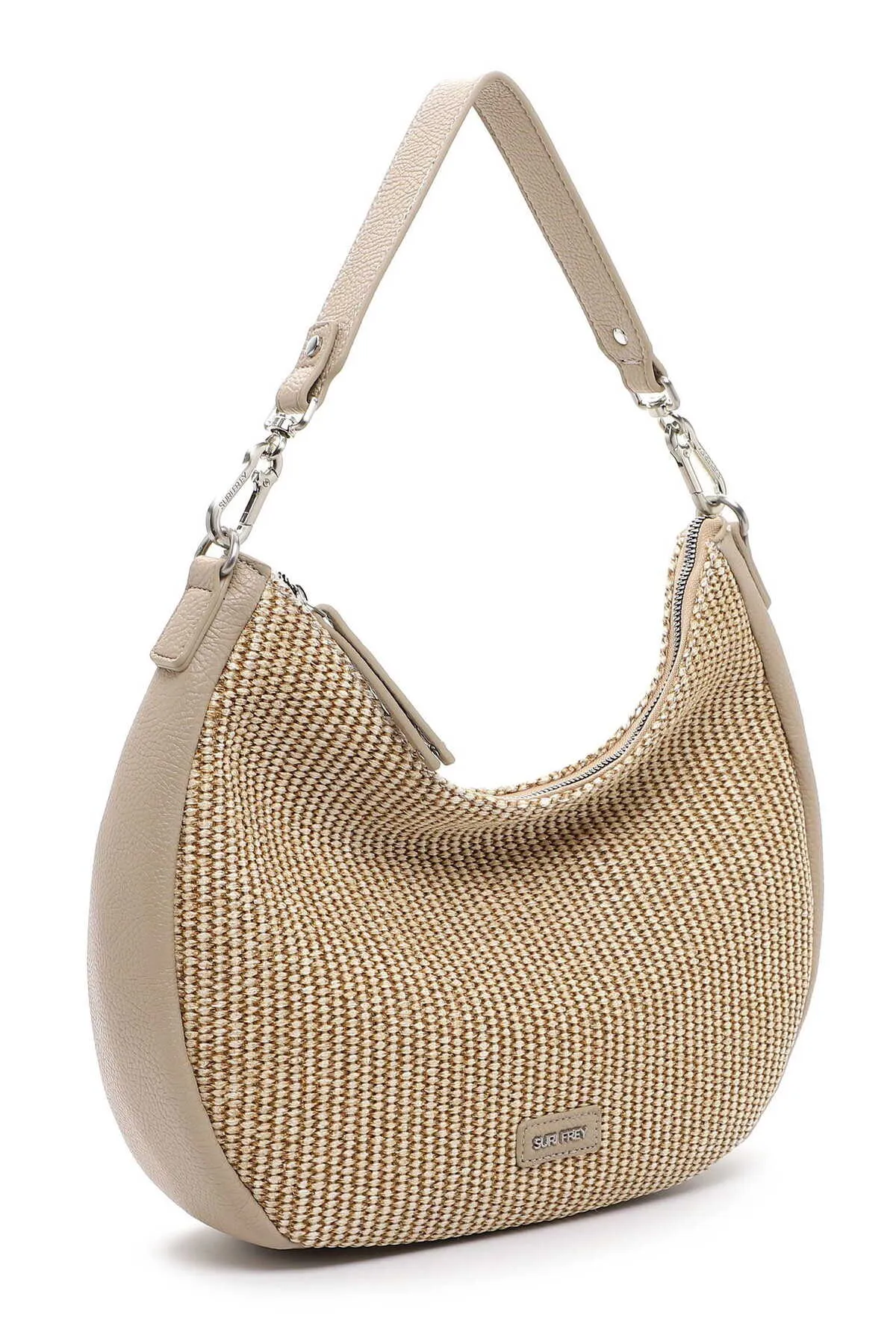 SURI FREY  Handtasche - Beige - Strukturiert