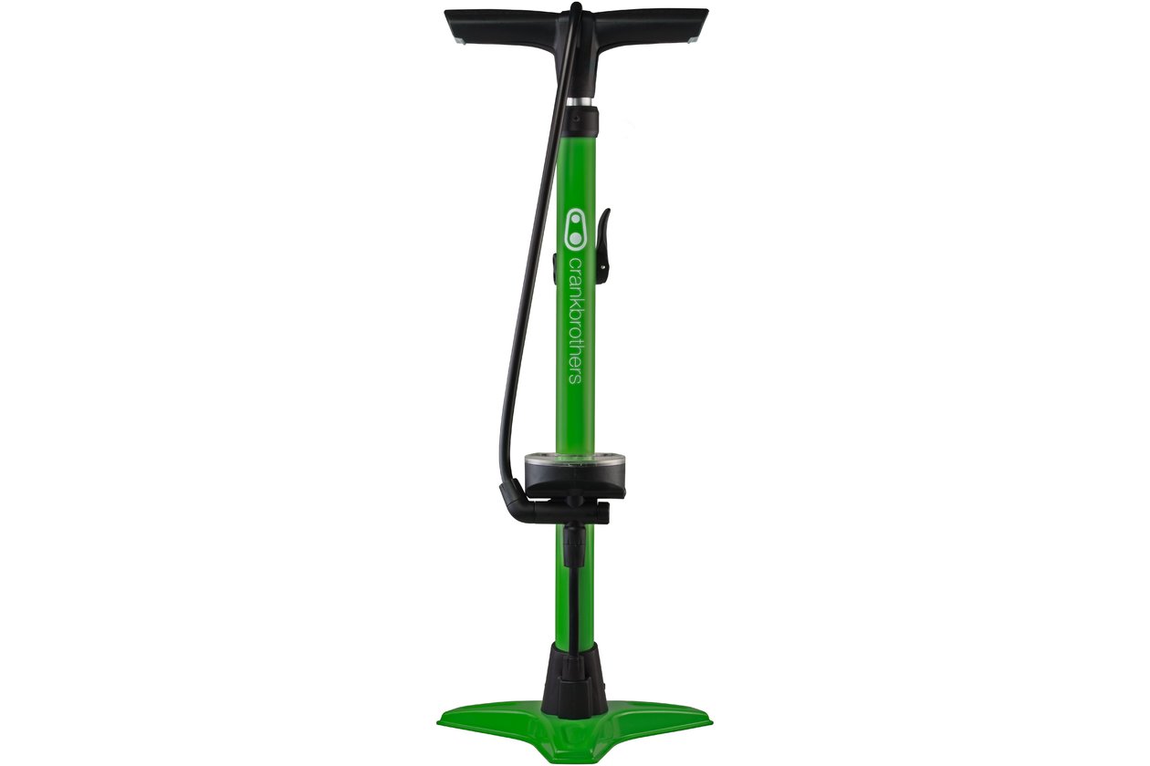 Crankbrothers Gem Standpumpe analoges Manometer