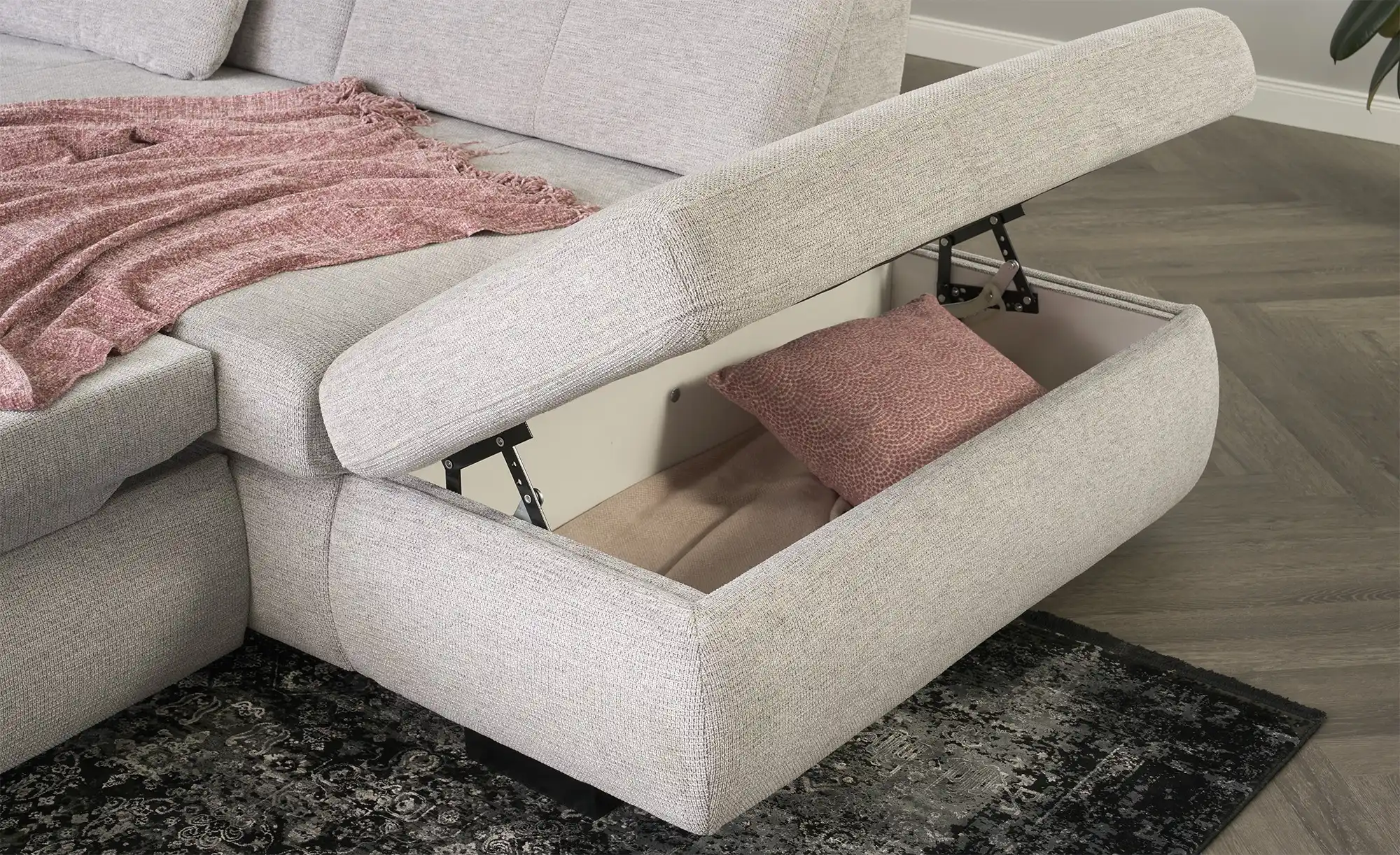 Ecksofa mit Funktion Perry