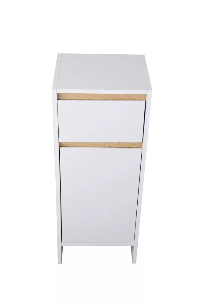 Happy Home Happy Home Badschrank mit 1 Tür und Schublade - Weiß