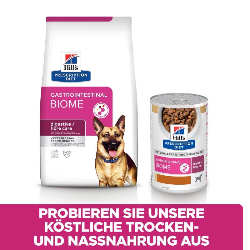 Hill's Hundenassfutter Hill's Prescription Diet Gastrointestinal Biome mit Huhn 12x354g