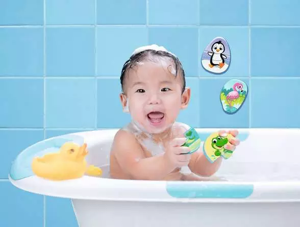 Plitsch-Platsch-Puzzle Lieblingstiere - Babyspielzeug ab 12 Monaten