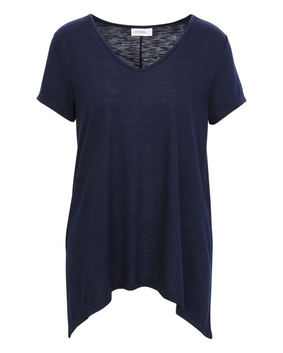 Einfarbiges T-Shirt