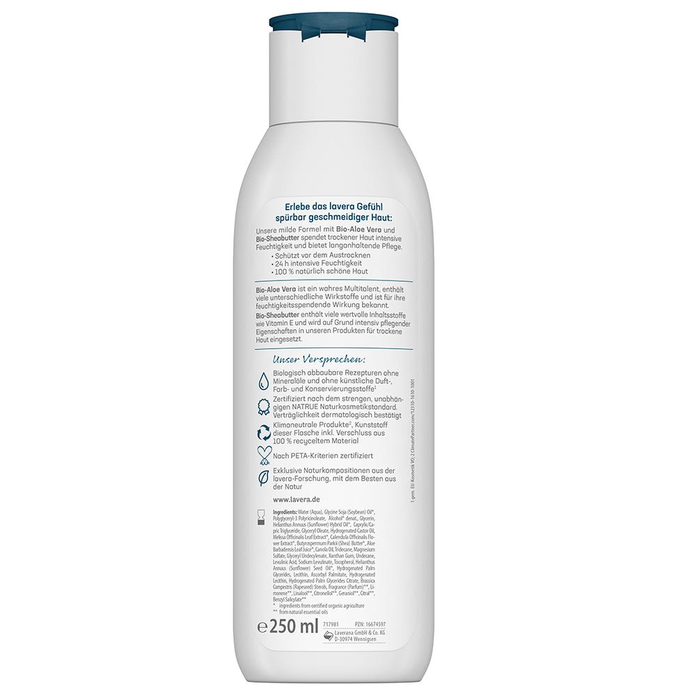 Lavera Basis Sensitiv Body Milk Reichhaltig 250 ml