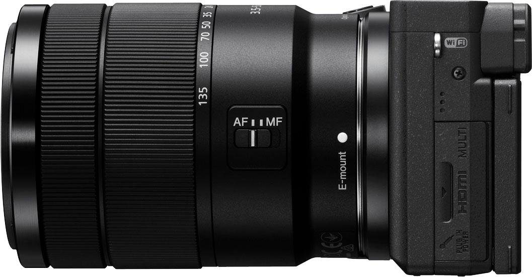 Sony ILCE-6400MB - Alpha 6400 E-Mount Systemkamera (24,2 MP, Bluetooth, NFC, WLAN (Wi-Fi), 4K Video, 180° Klapp-Display, XGA OLED Sucher, M-Kit 18-135mm Objektiv)