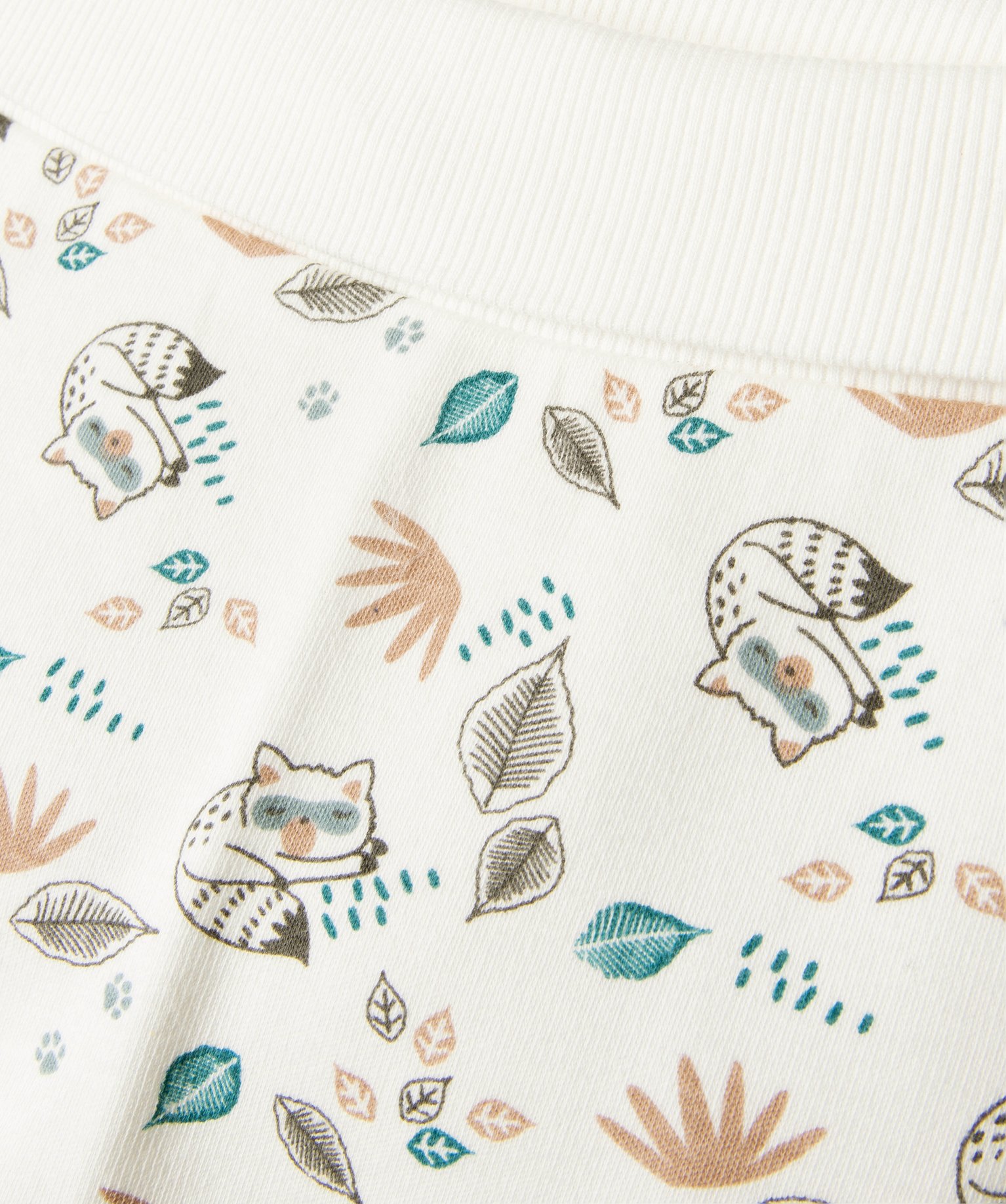 Pantalon souple en maille extensible bébé blanc | GEMO