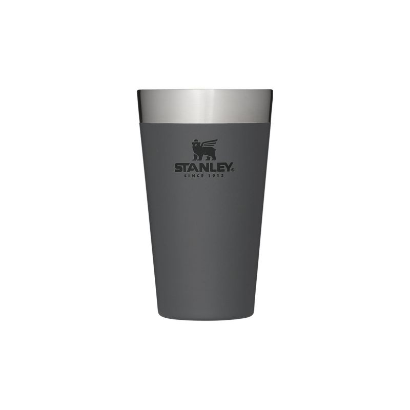 Stanley Adventure Stacking Beer Pint 16oz\/470ml Charcoal