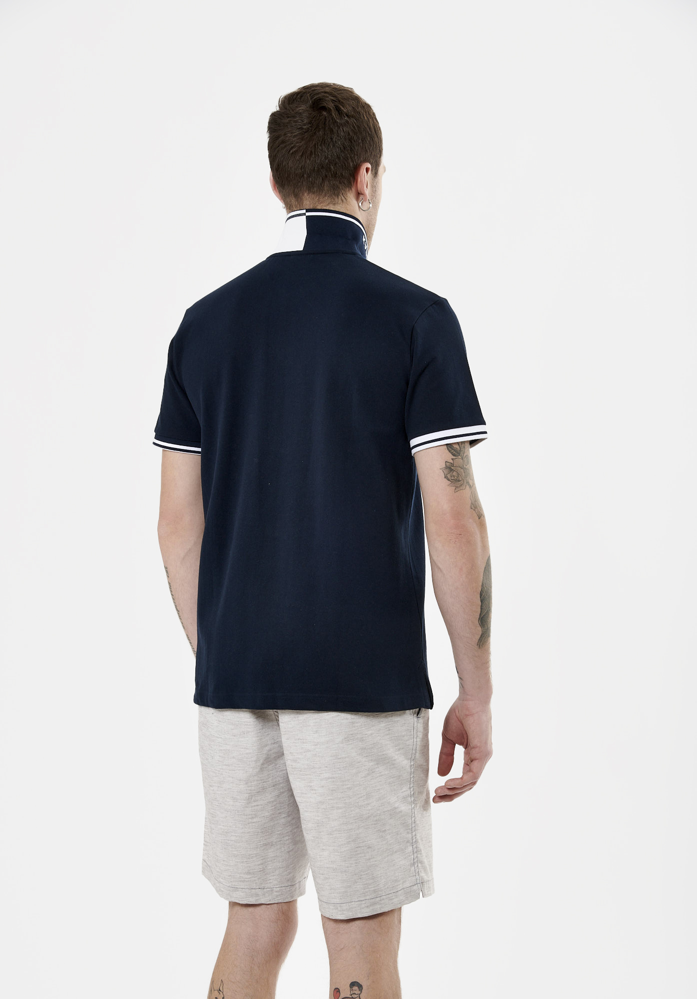 CYKA   Polo bleu Homme