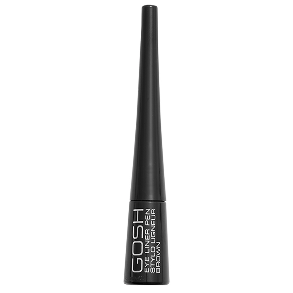 gosh copenhagen Eye Liner Pen (Liquid) - Black Crayon Eyeliner liquide longue durée, séchage rapide