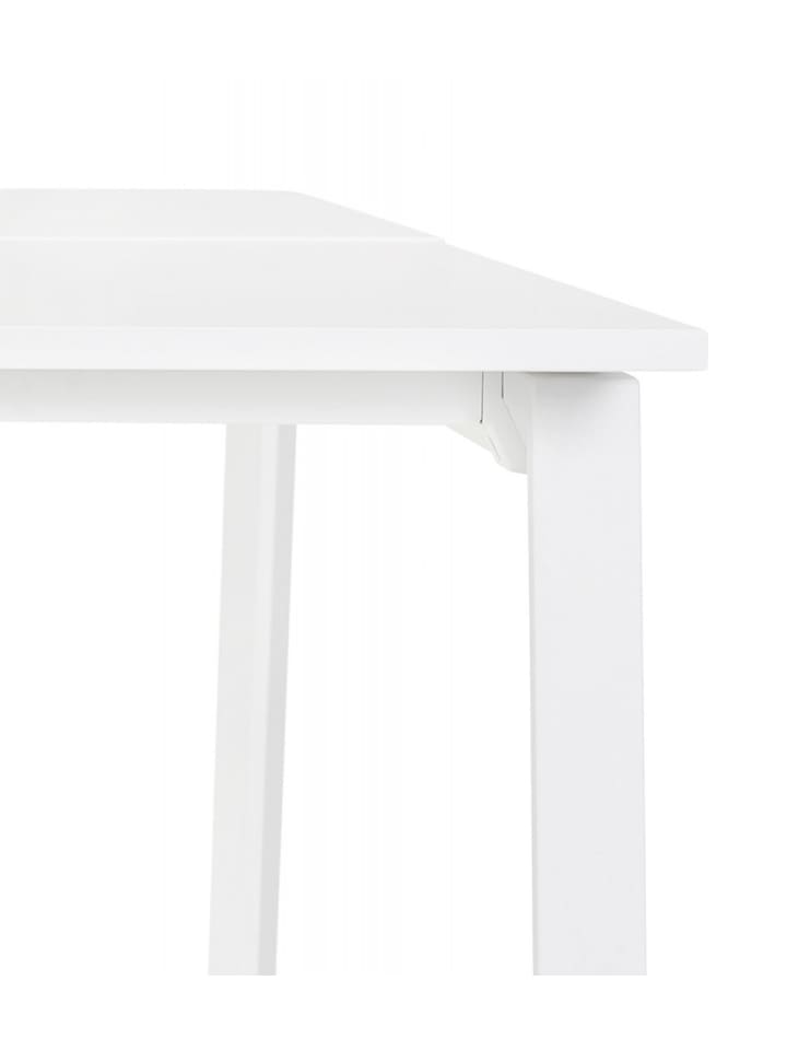 KADIMA DESIGN Doppelschreibtisch Amadeus aus Holz und Metall | Modernes Design in Weiß günstig kaufen onesize