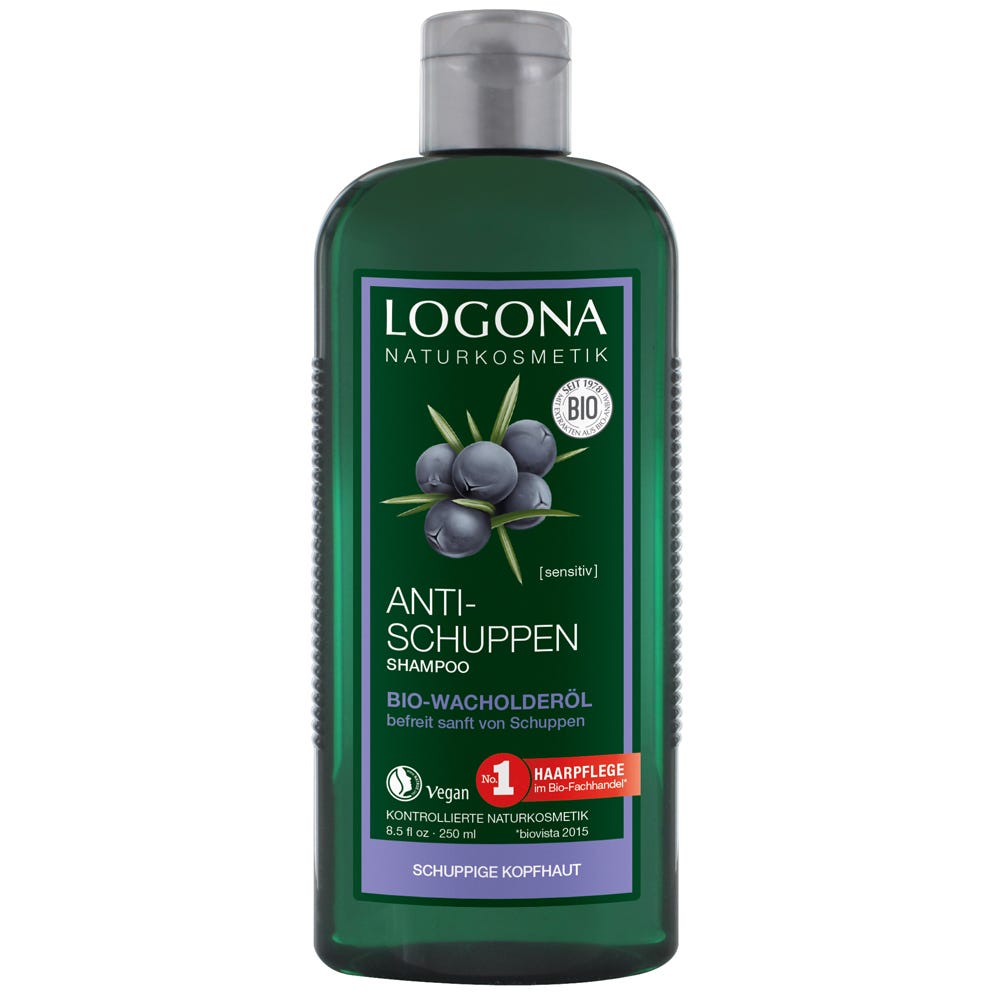 LOGONA Anti-Schuppe Shampoo Bio-Wacholder 250 ml