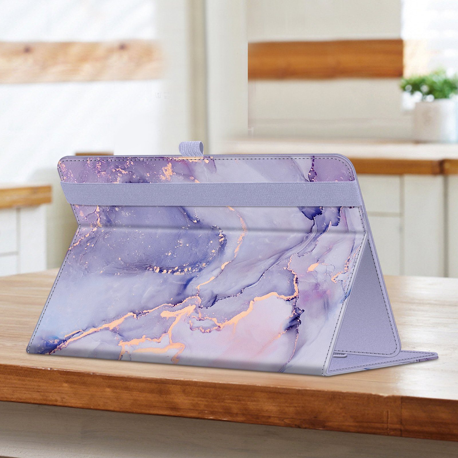 Fintie Tablet-Hülle Tablet Universal Hülle für 9 10 10,1 Zoll - Multi-Winkel Folio Schutzhülle mit Dokumentschlitze für Jumper, CHUWI, TECLAST, Blackview, HAOVM, CUBOT und mehr 9-10.9 Tablets