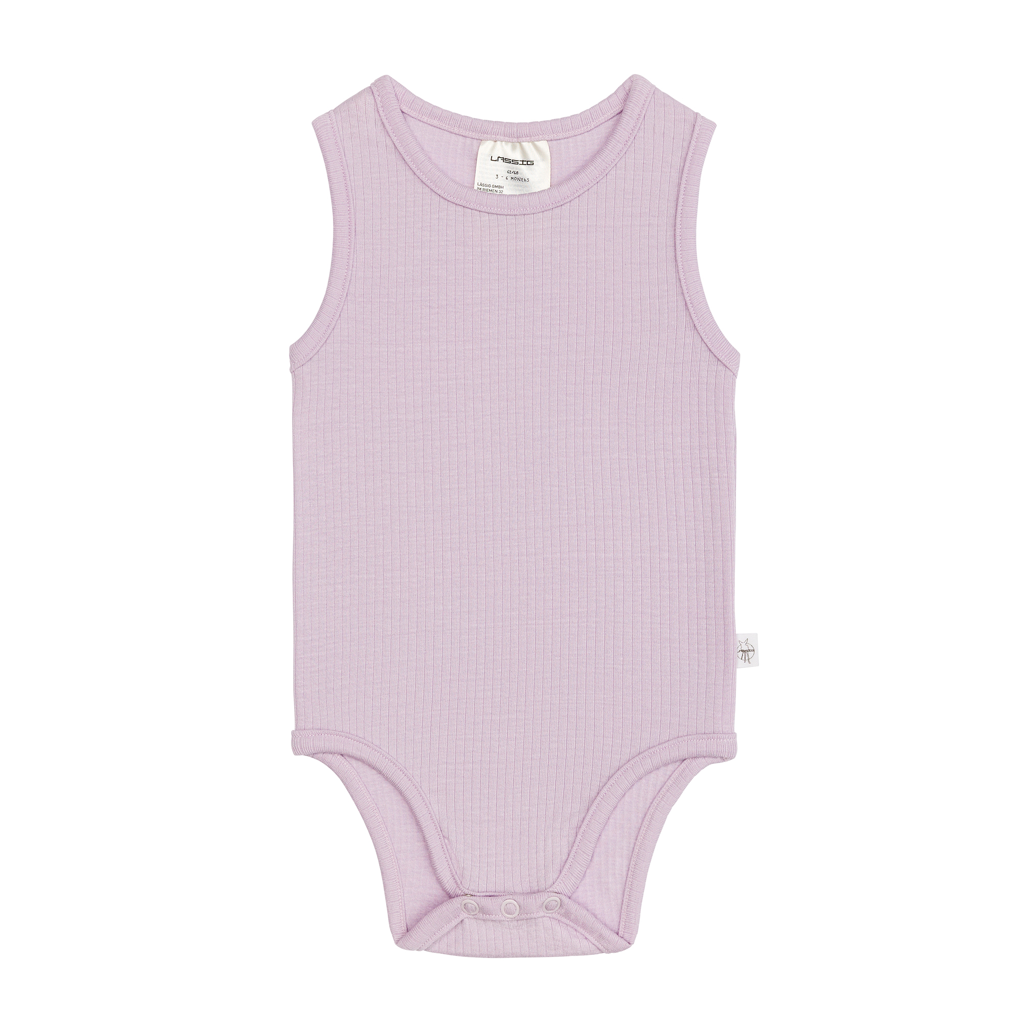 Baby Body - Ärmellos gerippt, Lila