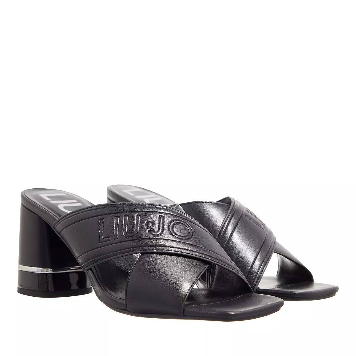 LIU.JO Komfort Sandalen schwarz Slide