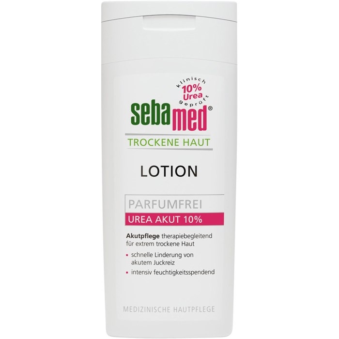 Trockene Haut Lotion Urea Akut 10% Parfümfrei