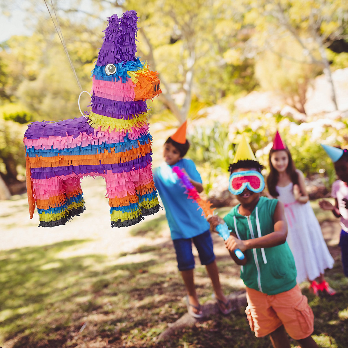3 x Pinata Esel