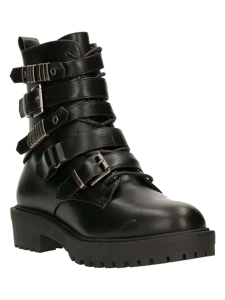 Bullboxer Boots in Schwarz günstig kaufen